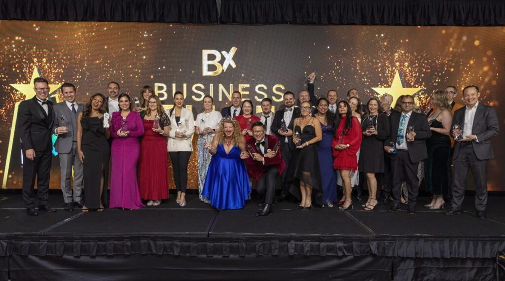 Awardees during the Business Excellence Awards gala night in Sydney.