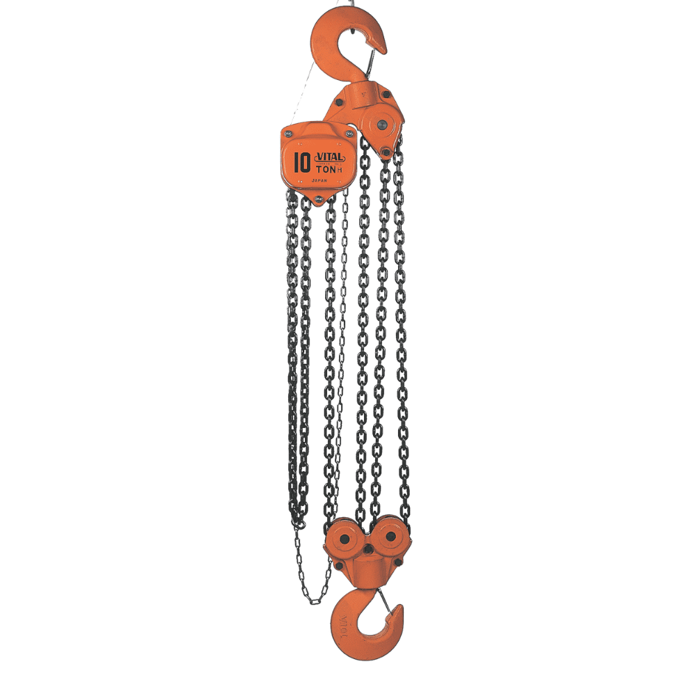 VITAL CHAIN BLOCK | 10t, 15t, 1t, 20t, 2t, 3t, 500kg, 5t, 7.5t