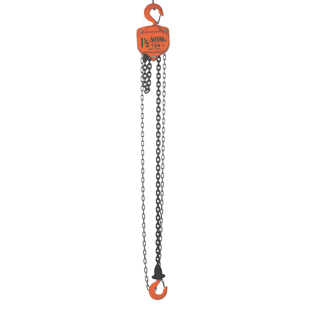 VITAL CHAIN BLOCK OVERLOAD | 1.5t, 10t, 15t, 1t, 20t, 2t, 3t, 500kg, 5t, 7.5t