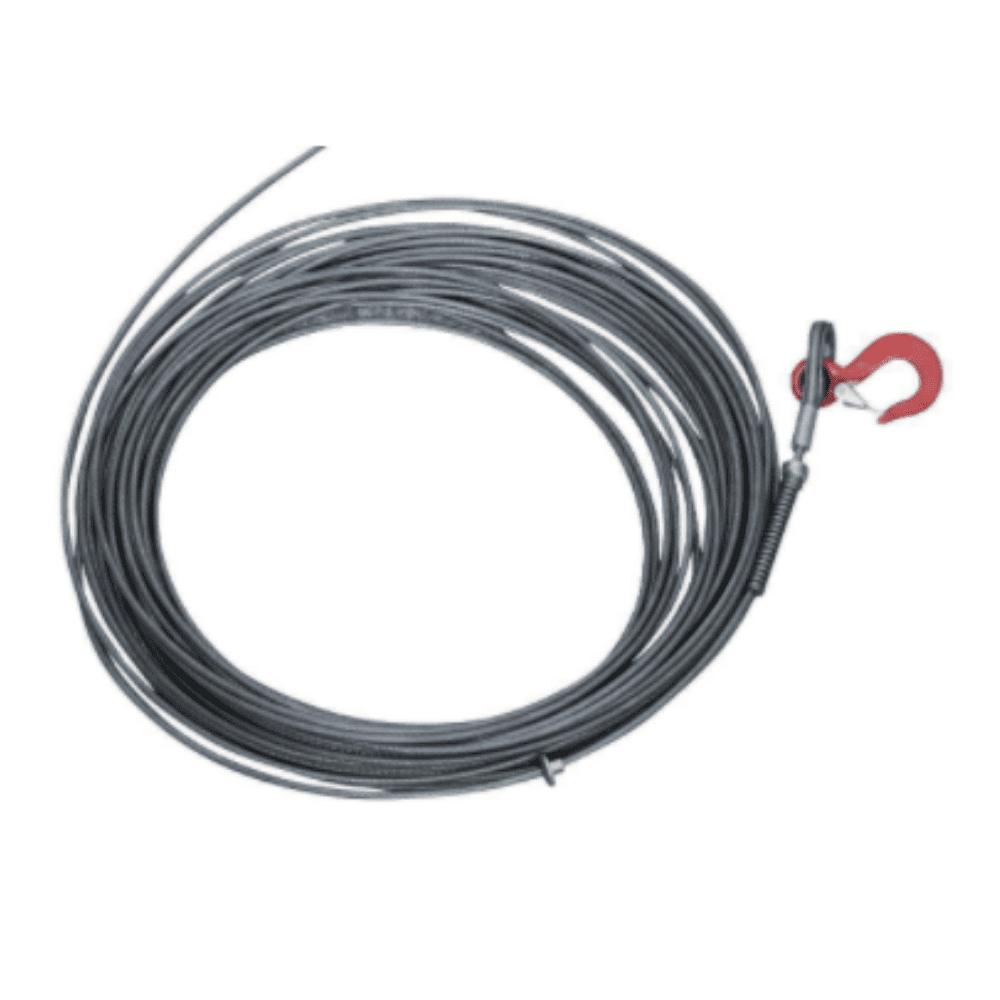 YALE MTRAC WIRE ROPE 40m | INC. TAPER & HOOK